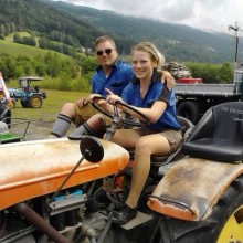 Daniela und ich bei der Alpentrophy