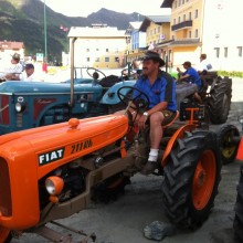 mein Papa mit seinem Fiat